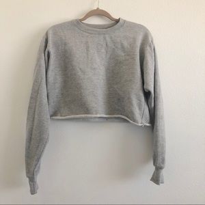 🔥WKND SALE🔥 Brandy Melville Cropped Crewneck